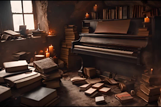 create dark, tension, horror, scary music for your project