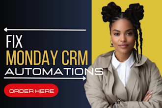 setup and fix monday com monday crm trello asana clickup automations