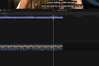 do transcription for your videos in english