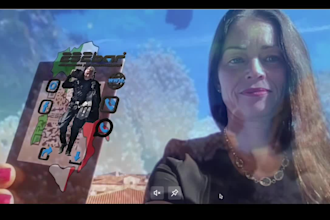 develop business cards web ar augmented  reality for you no app