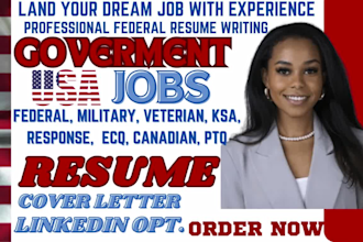 write a senior level federal resume for usajobs government ecq, mtqs, ptqs