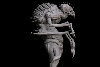 create a 3d creature for you