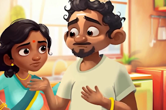2d cartoon animation, kids, character design, short story film, podcast video