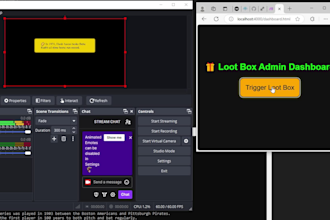 build a real time ai powered obs overlay with socketio and admin panel