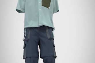 do 3d clothing animation, fashion product video, cgi modeling, rendering, clo3d