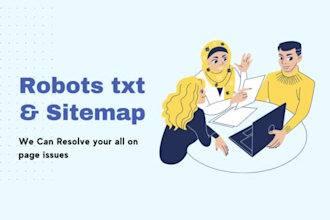 create robots txt file and sitemap xml