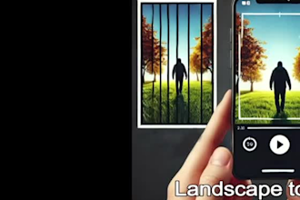 convert video between landscape and portrait formats