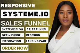 systeme io sales funnel automation systeme io landing page systeme io website