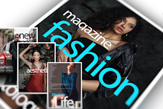 create magnificent books and fashion promo videos