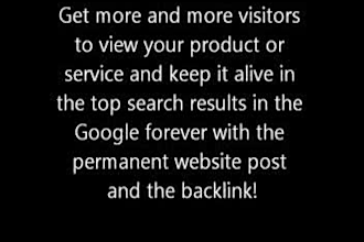 be your influencer marketer and promote your products