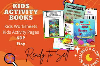 design kids activity books kids worksheets tracing and coloring pages