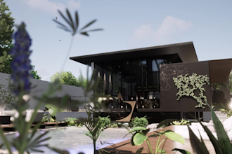create high quality rendering exterior and interior of your projects
