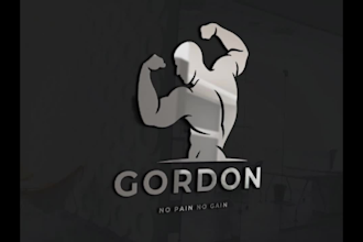 do create your gym health and fitness logo