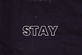 do a video lyric for your song