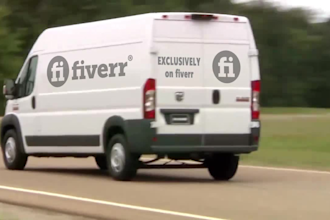 make the van video for your logo