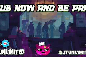 make a custom youtube gaming outro, intro