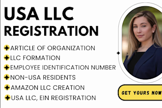 do legal US llc registration and ein number for USA and non USA residents