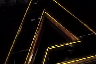 create this awesome gold intro