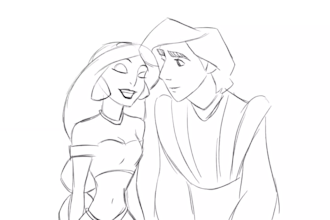do pencil sketch hand drawn animation lyric video, vector art, line art