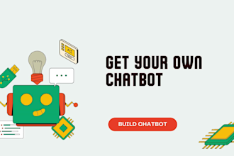 build custom ai chatbot development whatsapp, messenger