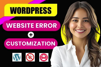 fix wordpress issues, wordpress bug fix, fix wordpress errors, woocommerce fix