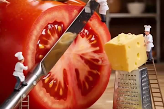 generate delicious food videography, ai miniature video and 3d product animation