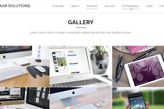 create a fast responsive and SEO friendly static website