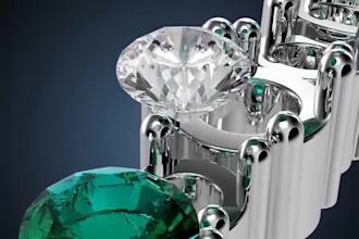 do 3d cad jewelry animation, 3d fashion design, 3d jewelry design