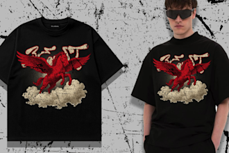 make luxury streetwear t shirt designs for your clothing brand