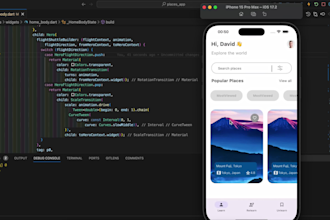 create flutter and fluter flow IOS and android mobile apps development