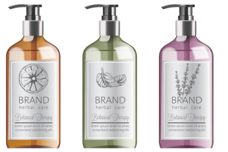 make bottles, cosmetics, supplements, skincare, and pouch label design