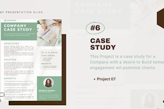 design flyer, brochure, media kit, press kit