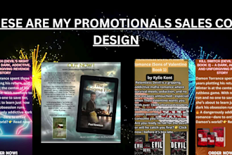 design book cover, e book cover, kindle formatting and audio book cover