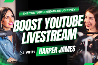do youtube live stream promotion, for organic live viewers and engagement