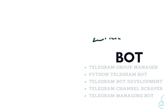create telegram webscraper managing bot telegram chatbot