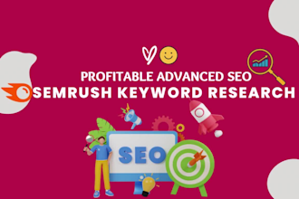 assess SEO advanced semrush keyword research within 1day