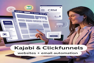design and build high converting sales funnels in clickfunnels, kajabi, and ghl