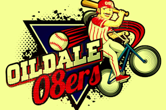 design modern tractor, cycle, sports, cone logo