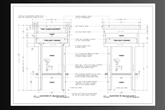 draft your furniture to technical shop drawing using autocad
