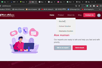 be your professional full stack php web developer