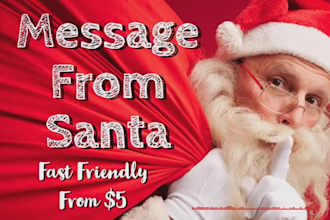 record santa claus voice over, nederlands dutch, merry christmas voice