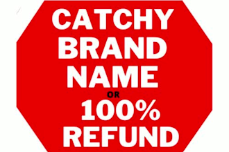 develop catchy brand name with trademark and domain search
