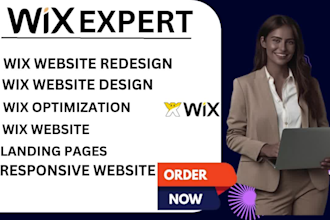 build wix website design wix website redesign wix website design ecommerce