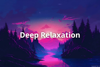 deliver 3 one hour royalty free meditation music sessions for deep relaxation