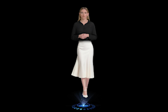 create ai spokesperson video