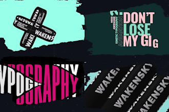 create kinetic typography with motion graphics and text animation
