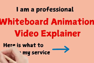 create an engaging whiteboard animation HD video explainer doodle sketch logo
