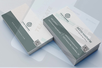 design a professional, unique business card for your business