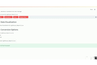 create a data cleaning tool for excel and CSV files