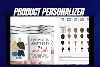 setup 2d 3d shopify customily teeinblue zakeke lumise zepto product personalizer